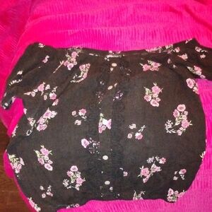 Floral Off-Shoulder Blouse